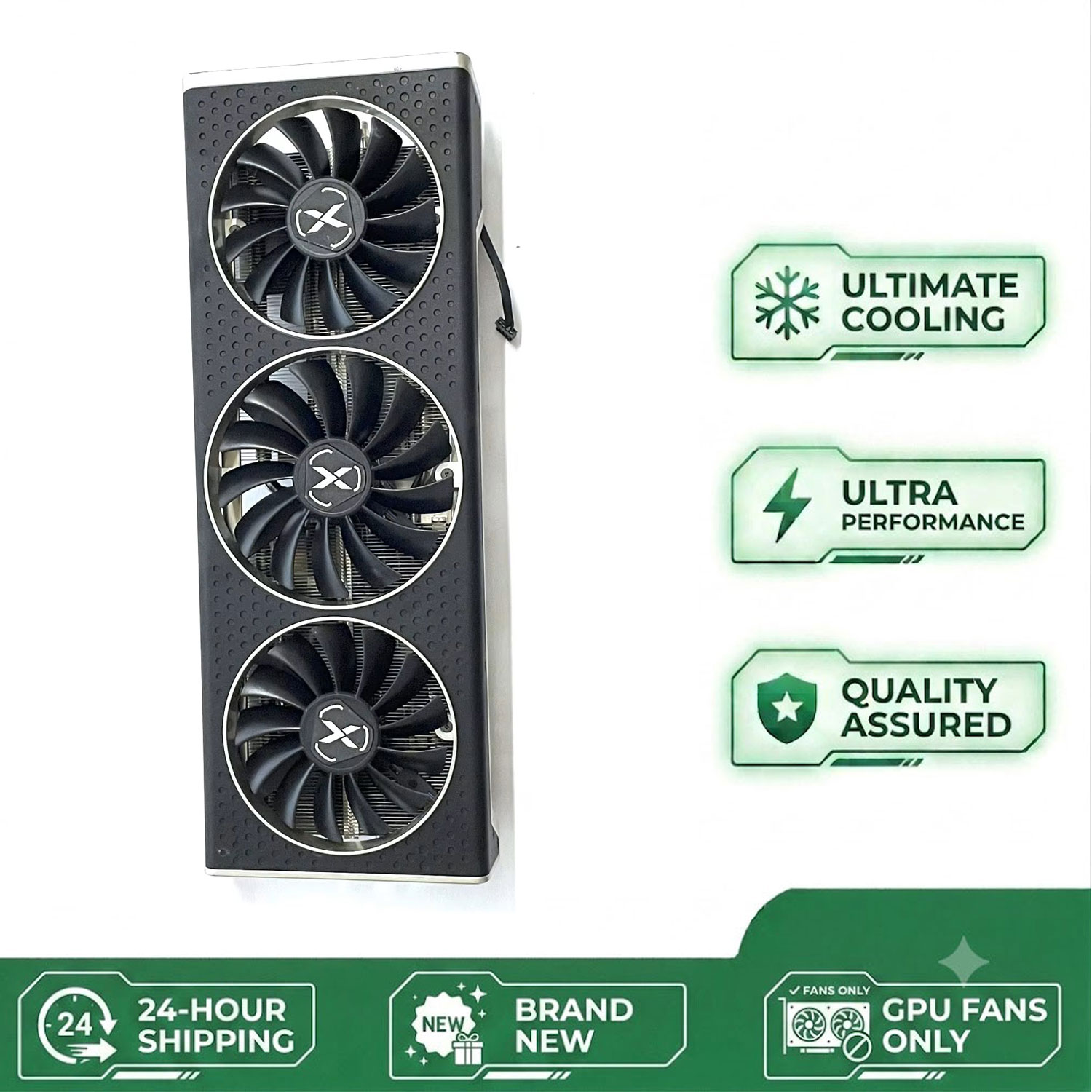 Rx 6700 Xt 12Gb Graphics Card - مبرد بطاقة الرسومات CF9015U12D مناسب لتبريد